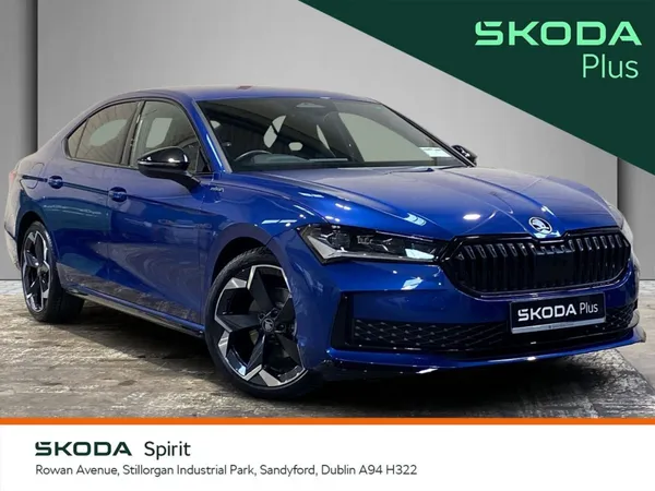 Skoda Superb Saloon, Diesel, 2026, Blue