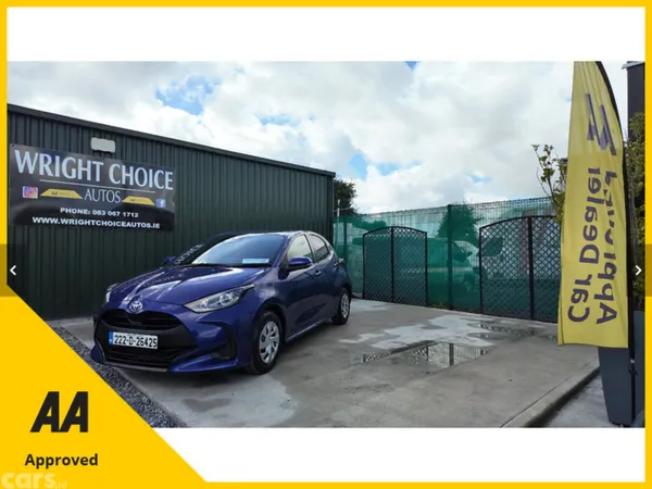 Toyota Yaris Hatchback, Petrol, 2022, Blue