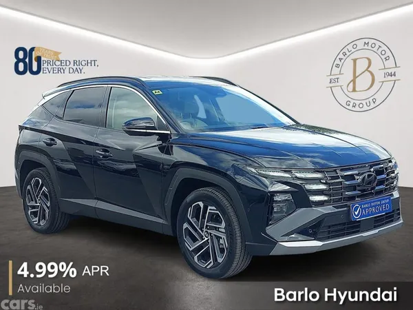 Hyundai Tucson SUV, Petrol Hybrid, 2026, Black