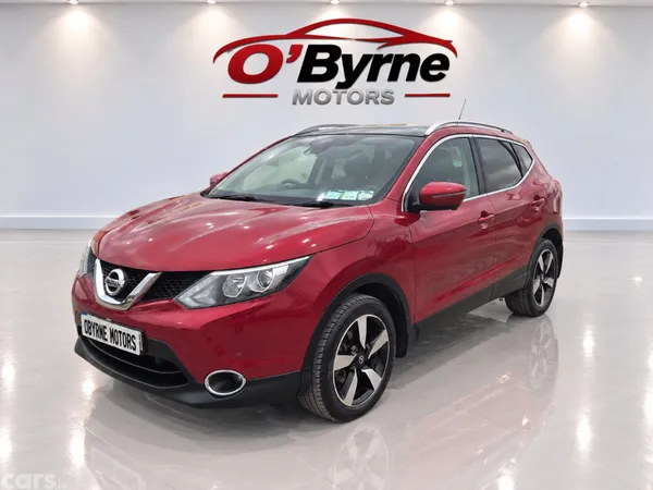 Nissan Qashqai SUV, Diesel, 2017, Red