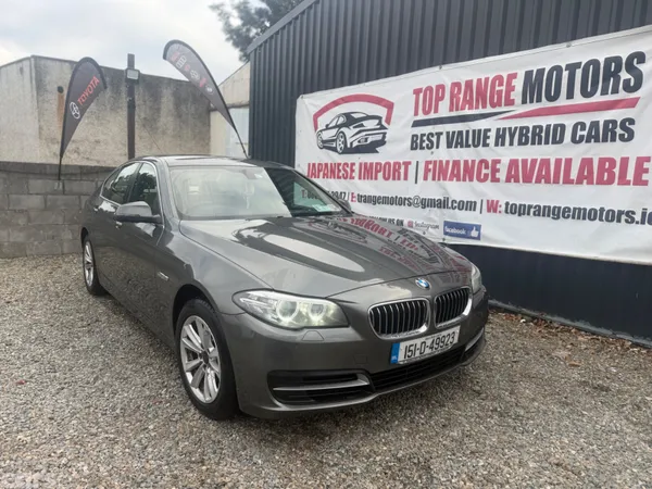 BMW 5-Series Saloon, Diesel, 2015, Grey