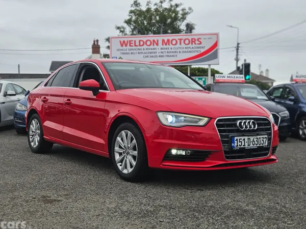 Audi A3 Saloon, Petrol, 2015, Red