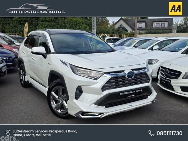 Toyota RAV4 SUV, Petrol Hybrid, 2019, White