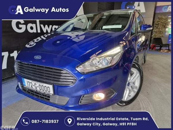 Ford S-Max MPV, Diesel, 2017, Blue