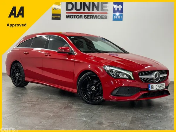 Mercedes-Benz CLA Estate, Petrol, 2018, Red
