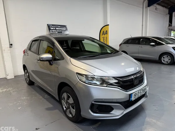 Honda Jazz Hatchback, Petrol Hybrid, 2019, Silver