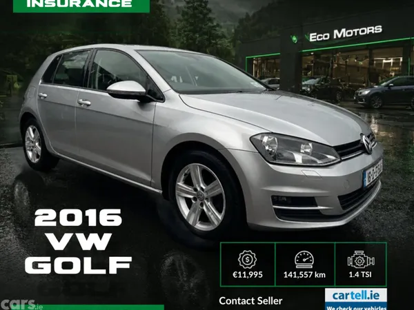Volkswagen Golf Hatchback, Petrol, 2016, Silver