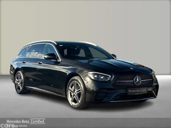 Mercedes-Benz E-Class Estate, Diesel Plug-in Hybrid, 2023, Black