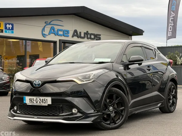 Toyota C-HR SUV, Petrol Hybrid, 2019, Black