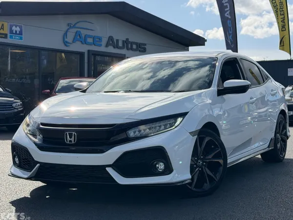 Honda Civic Saloon, Petrol, 2019, White