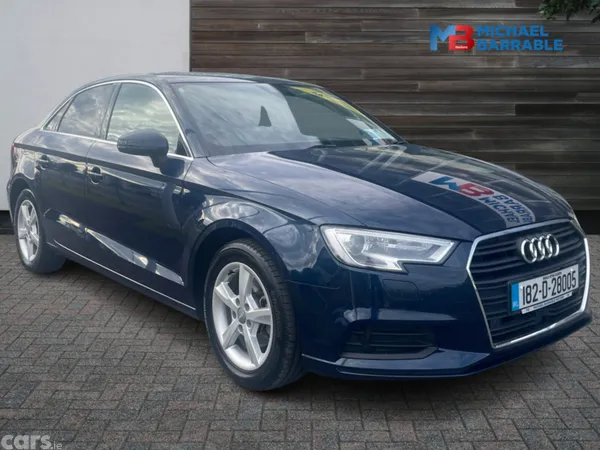 Audi A3 Saloon, Petrol, 2018, Black