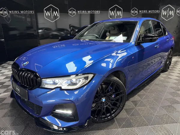 BMW 3-Series Saloon, Petrol Plug-in Hybrid, 2019, Blue