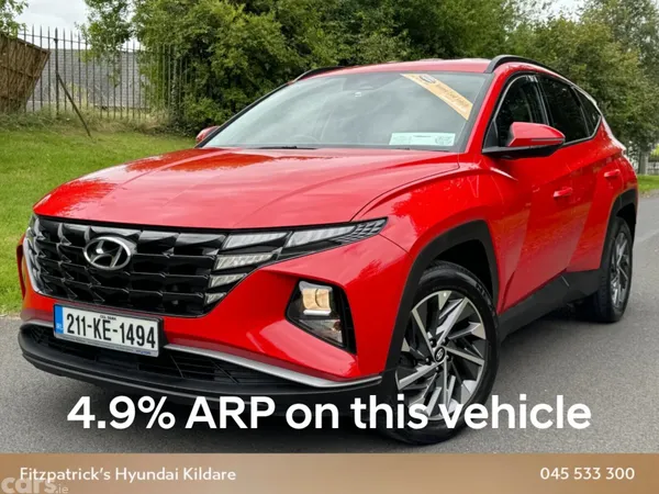 Hyundai Tucson SUV, Diesel, 2021, Red