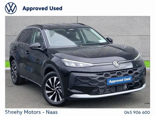 Volkswagen T-Roc SUV, Petrol, 2026, Black