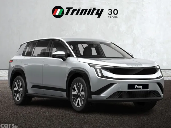 Skoda Peaq SUV, Electric, 2027, Silver