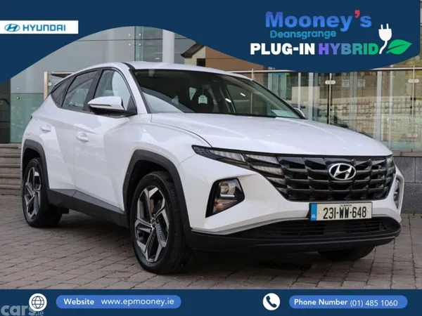 Hyundai Tucson SUV, Petrol Plug-in Hybrid, 2023, White