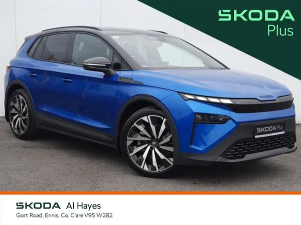 Skoda Elroq SUV, Electric, 2026, Blue