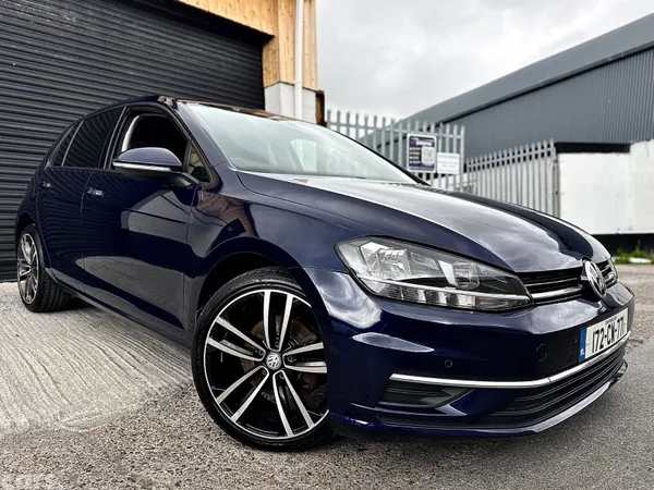 Volkswagen Golf Hatchback, Diesel, 2017, Blue