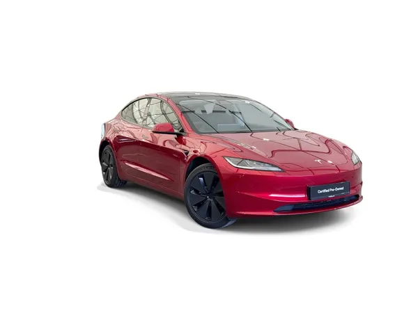 Tesla Model 3 Saloon, Electric, 2024, Red