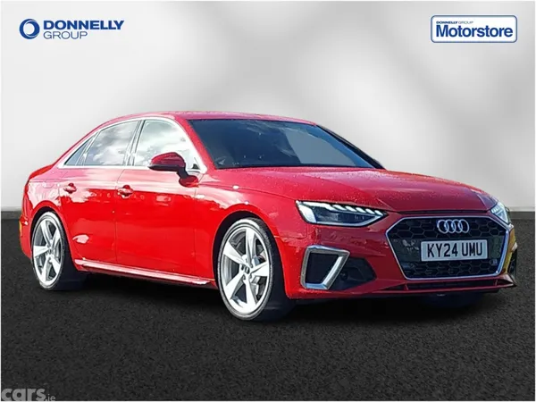 Audi A4 Saloon, Petrol, 2024, Red