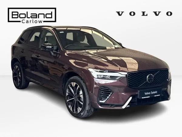 Volvo XC60 SUV, Petrol Plug-in Hybrid, 2025, Red