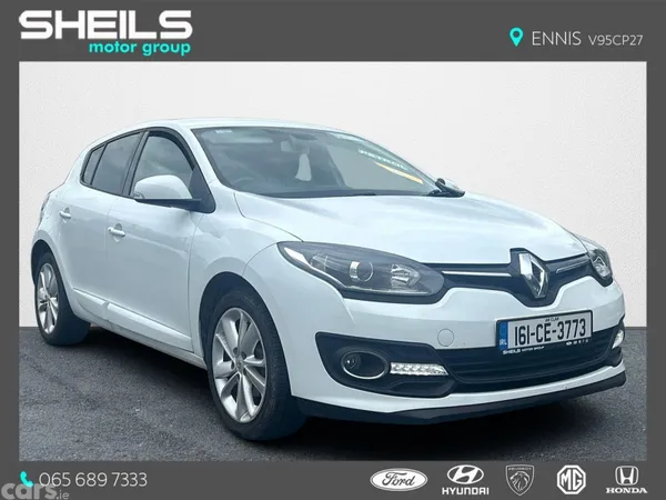 Renault Megane Hatchback, Petrol, 2016, White