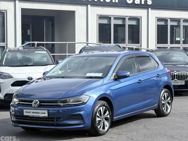 Volkswagen Polo Hatchback, Petrol, 2021, Blue