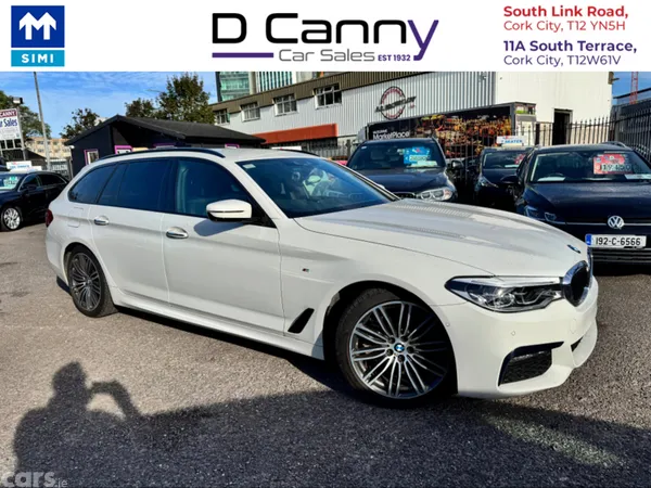 BMW 5-Series Estate, Diesel, 2018, White