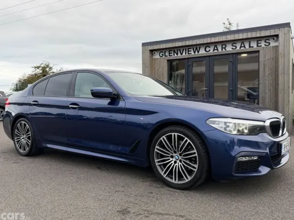 BMW 5-Series Saloon, Diesel, 2018, Blue