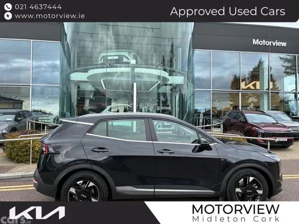 Kia Sportage SUV, Diesel Hybrid, 2026, Black