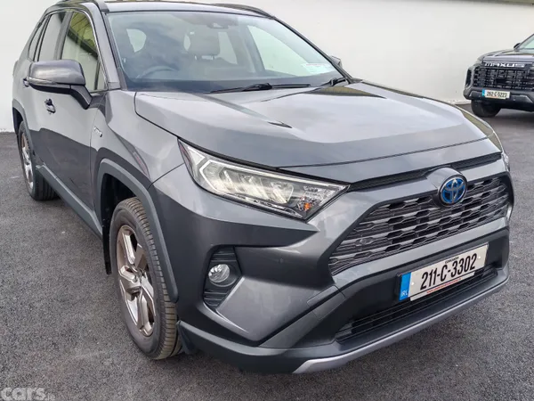 Toyota RAV4 SUV, Petrol Hybrid, 2021, Grey