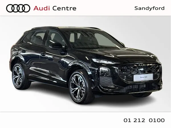 Audi Q3 SUV, Petrol Plug-in Hybrid, 2026, Black
