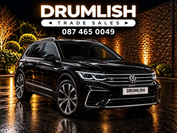 Volkswagen Tiguan SUV, Petrol Plug-in Hybrid, 2023, Black