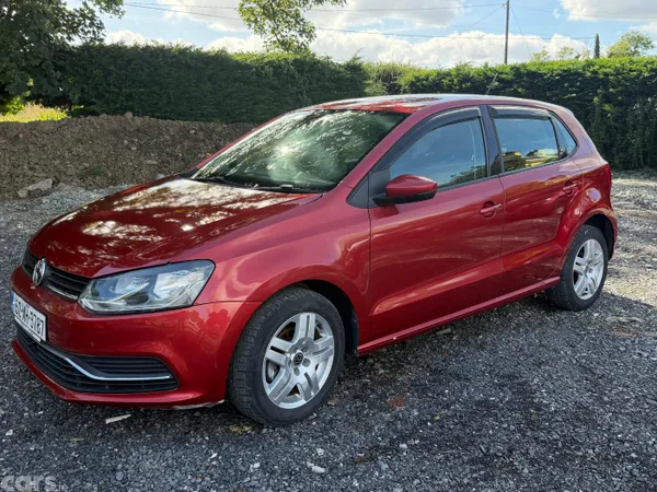 Volkswagen Polo Hatchback, Petrol, 2015, Orange