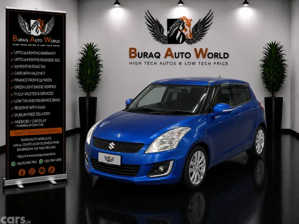 Suzuki Swift Hatchback, Petrol, 2014, Blue