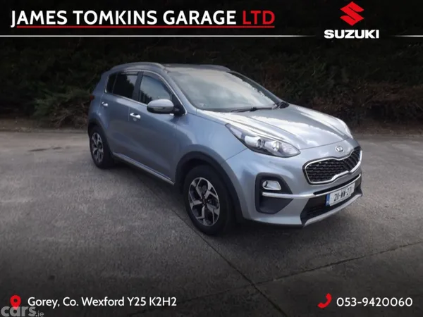 Kia Sportage MPV, Diesel Hybrid, 2021, Grey