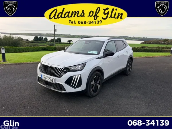 Peugeot 2008 SUV, Petrol Hybrid, 2026, White