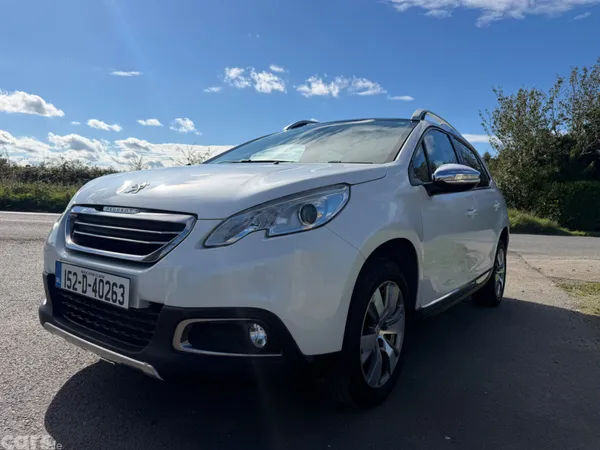 Peugeot 2008 SUV, Petrol, 2015, White