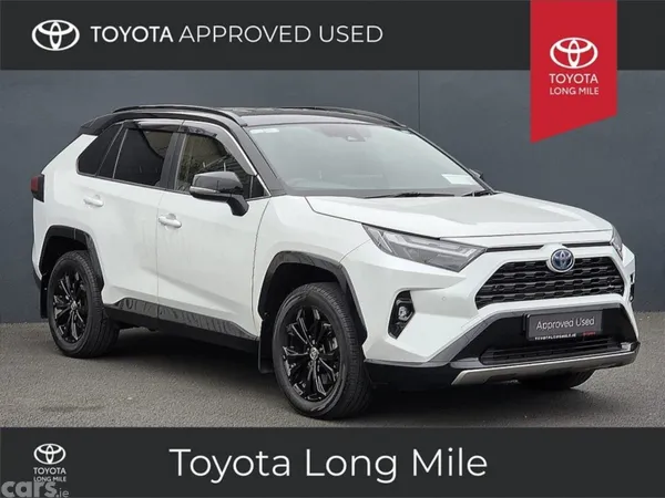 Toyota RAV4 SUV, Petrol Hybrid, 2022, White