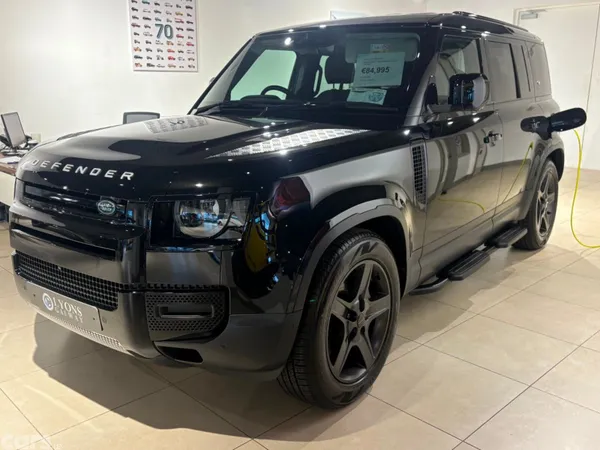 Land Rover Defender SUV, Petrol Plug-in Hybrid, 2024, Black