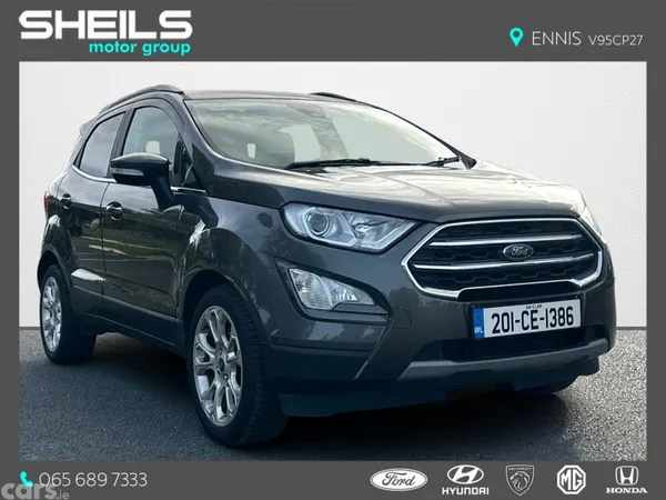 Ford EcoSport SUV, Diesel, 2020, Grey