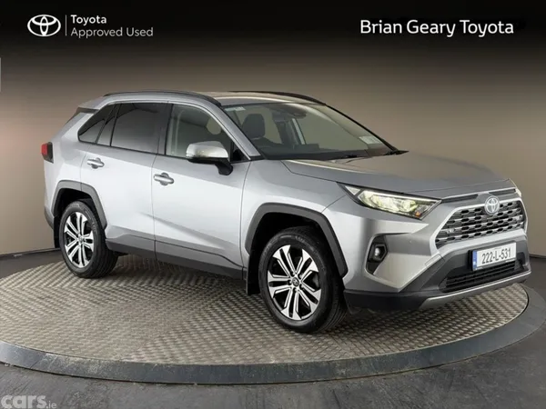 Toyota RAV4 SUV, Petrol Hybrid, 2022, Silver