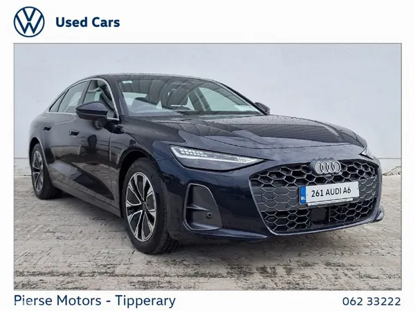 Audi A6 Saloon, Petrol Hybrid, 2026, Blue