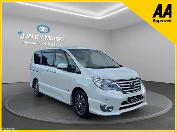 Nissan Serena MPV, Petrol Hybrid, 2015, White