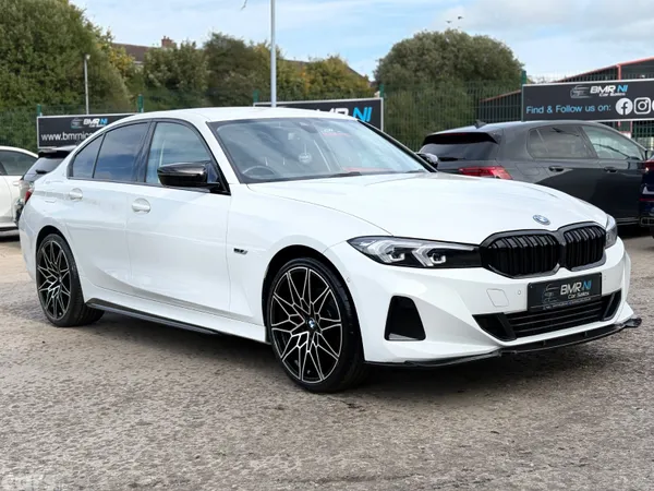 BMW 3-Series Saloon, Petrol Hybrid, 2022, White