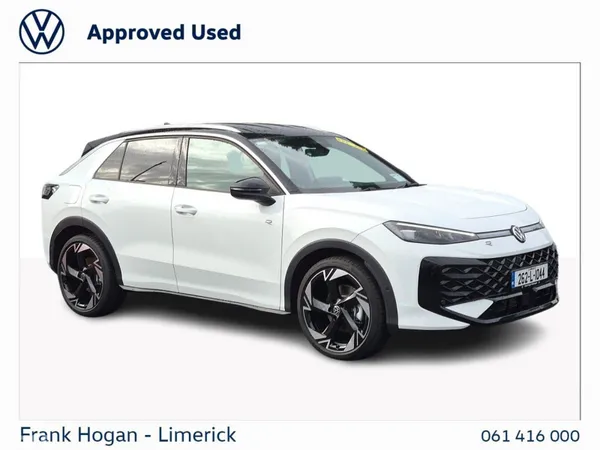 Volkswagen T-Roc SUV, Petrol Hybrid, 2026, White