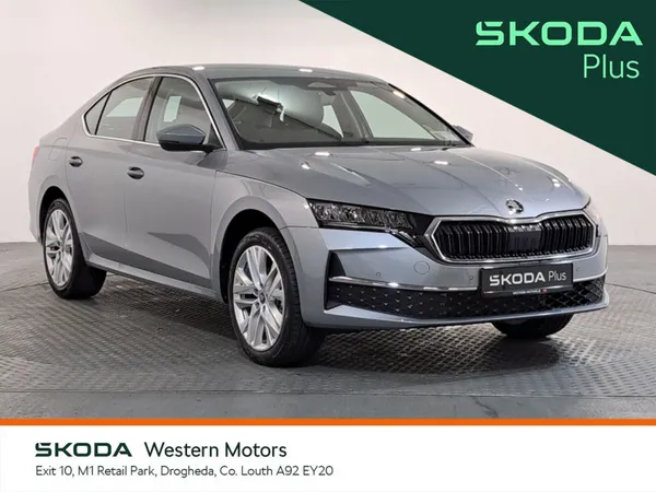 Skoda Octavia Saloon, Petrol, 2026, Silver