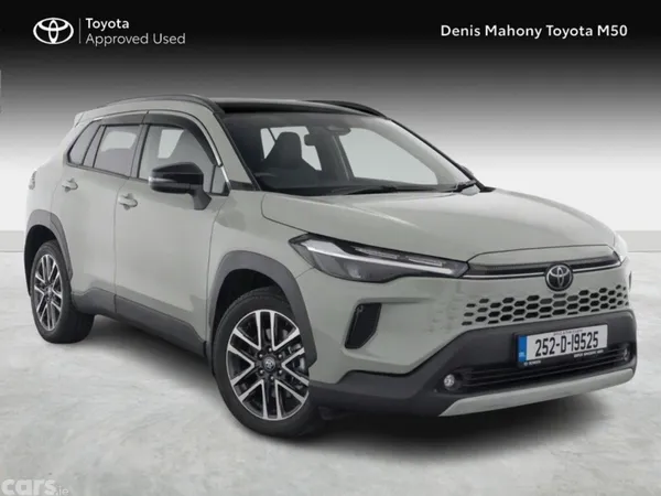 Toyota Corolla Cross SUV, Petrol Hybrid, 2025, Green
