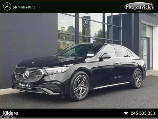 Mercedes-Benz E-Class Saloon, Diesel Plug-in Hybrid, 2025, Black