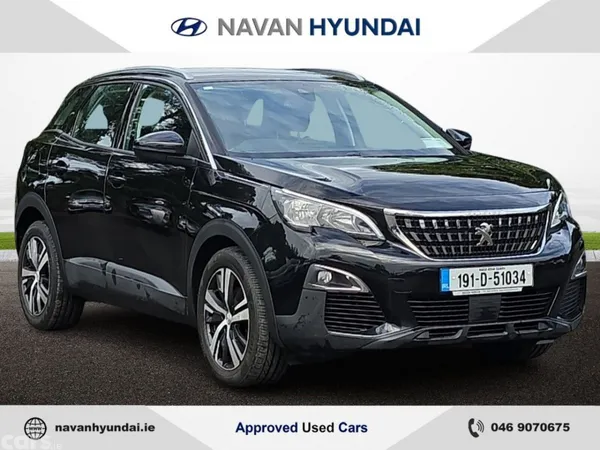 Peugeot 3008 Hatchback, Diesel, 2019, Black